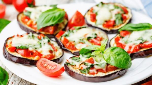 وصفة بيتزا الباذنجان