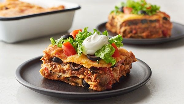 لازانيا على الطريقة المكسيكية