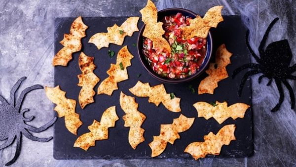 خفافيش التورتيلا بالصلصة الحارة