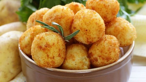 كرات كفتة البطاطا