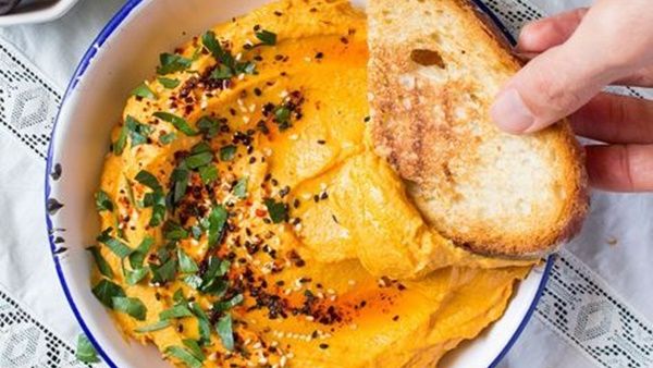 الحمص اللبناني باليقطين