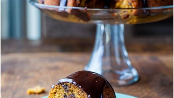 كعكة اليقطين بالشوكولاته