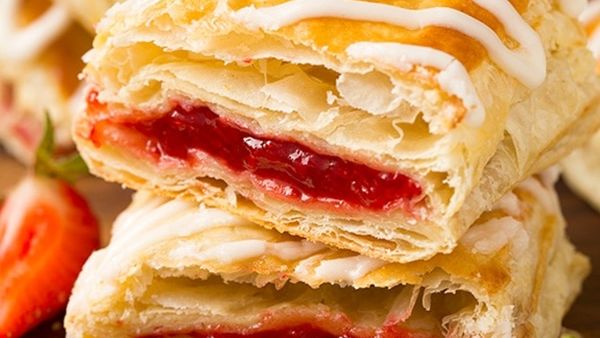 حلوى فطيرة التوت السريعة