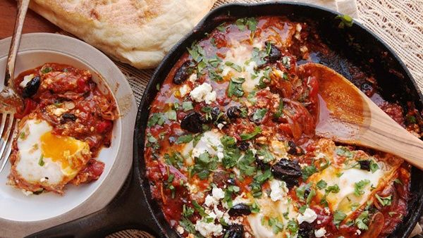 شكشوكة تركية بالخضار