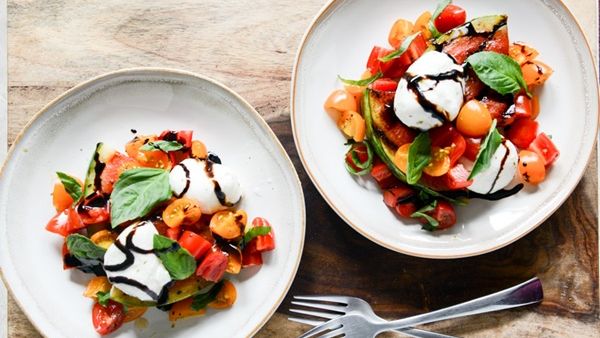 سلطة البطيخ والعسل المشوية