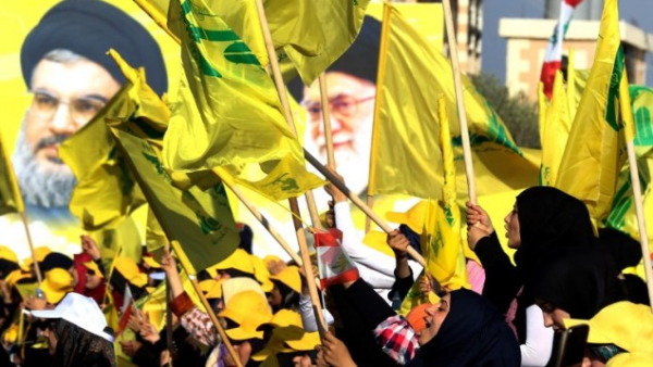 Hezbollah rally in Bint Jbeil, Lebanon. (AFP/ File Photo)
