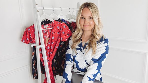 A former shop assistant who launched a fashion website that turns over £40M per year. (Emma Watkinson)