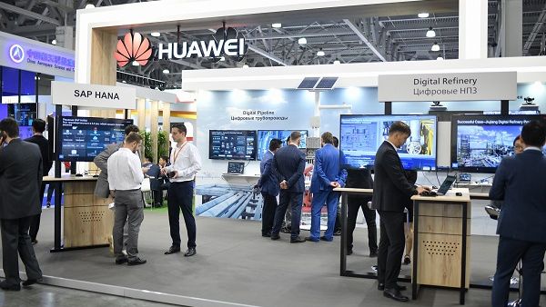 Huawei participates the 15th Moscow International Oil and Gas Exhibition.