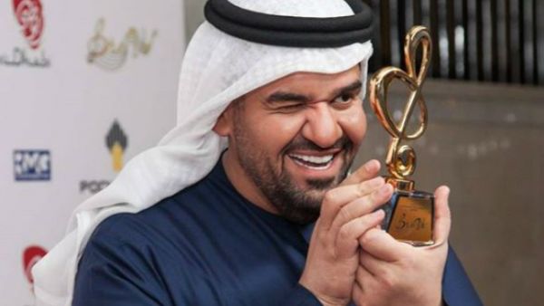 Al Jassmi traveled all the way to Moscow not only for his debut performance on Russian soil but also to receive the award for Best Middle East Artist! (Source: saeed_squared - Instagram)