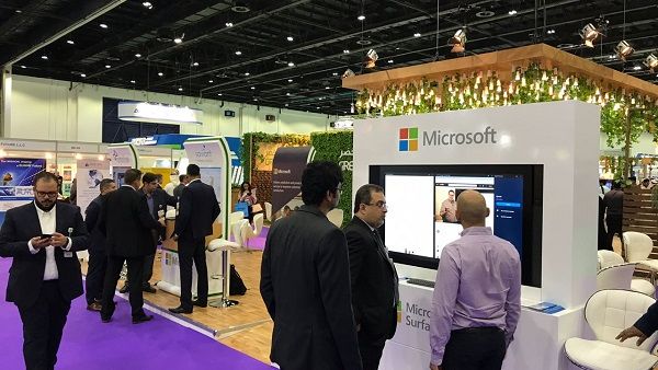 Microsoft today showcased an array of innovations at WETEX 2017. Microsoft today showcased an array of innovations at WETEX 2017.