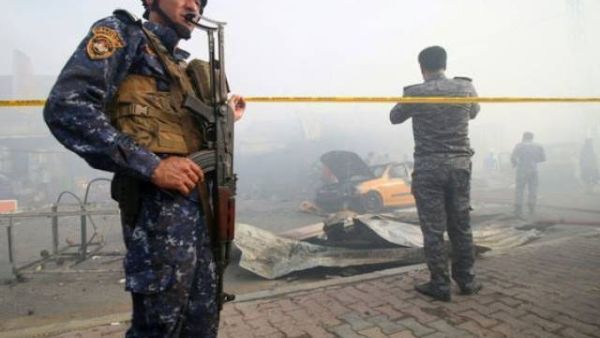 A car bomb targeting Shia pilgrims killed at least 23 people near Baghdad. (AFP/File)