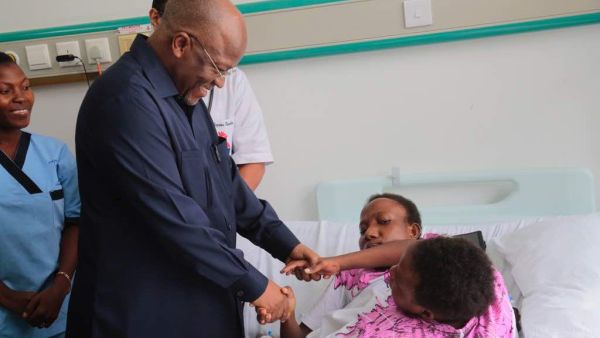 Conjoined twins in Tanzania  (Twitter)