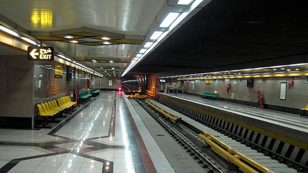 An unidentified man was shot dead by Tehran police on Saturday after carrying out a knife attack at a metro station (Wikimedia Commons)
