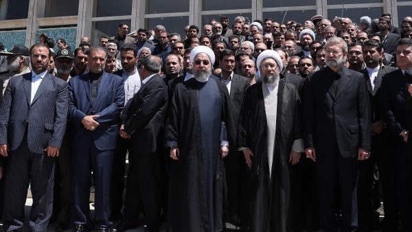 Iran enjoy a victory in sports after a difficult week in politics. (AFP) 