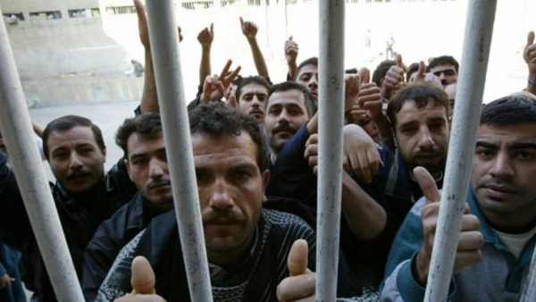 Adra Prison near Damascus. (photo: AFP/Louai Beshara)