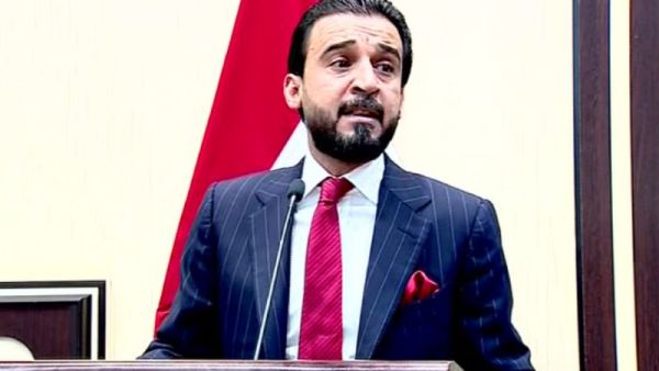 Newly-elected parliamentary speaker Mohammed Al-Halbusi (AFP Photo)