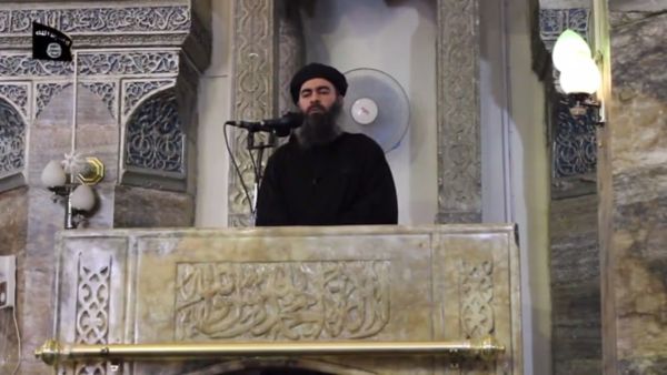 "Baghdadi is definitely alive. He is not dead. We have information that he is alive. We believe 99 percent he is alive." (file/photo) 