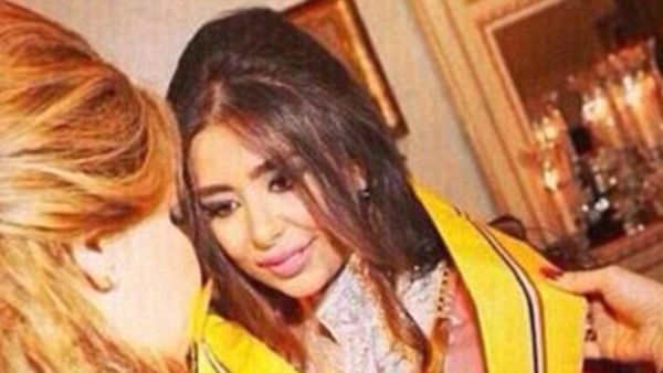 Banan, whose mother is the former Iraqi dictator's eldest daughter, Raghad, enjoyed a traditional henna party before her wedding, 2014. (File photo)