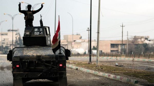 Iraqi forces make gains in east Mosul in January 2017. (AFP/Ahmad Al-Rubaye) 