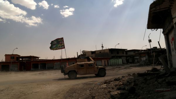 Iraqi forces patrol Mosul. (AFP) 