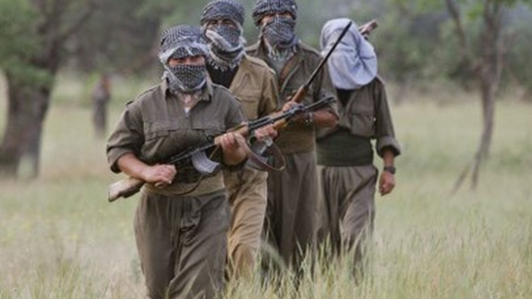 A PKK fighter at a training base in northern Iraq (AFP)