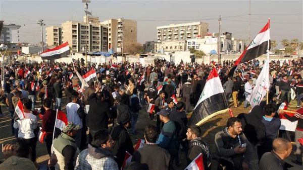 Iraqi protests against alleged electoral fraud during the first vote since the defeat of Islamic State militants. (AFP/ File Photo)