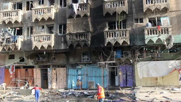 مصرع 22 رضيعًا بحريق مستشفى ولاده في بغداد  - ارشيفيه 