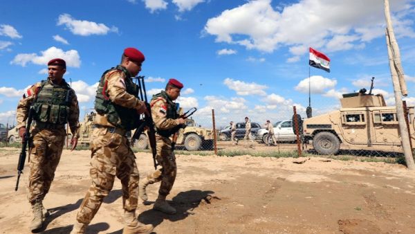 Iraqi forces in March 2016. (AFP/File)
