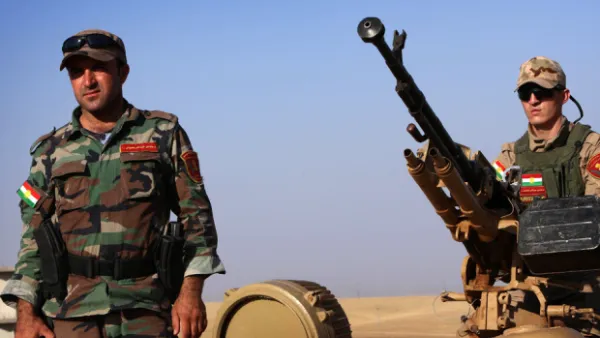 A senior commander was among the six Peshmerga fighters killed in the attack. (AFP/File)