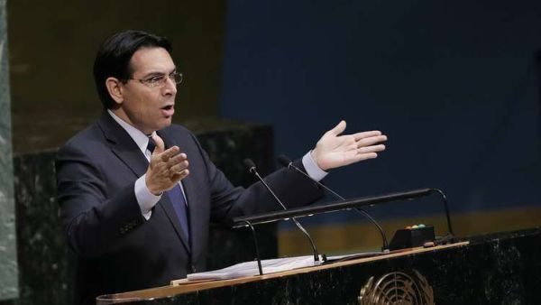 سفير إسرائيل لدى الأمم المتحدة داني دانون