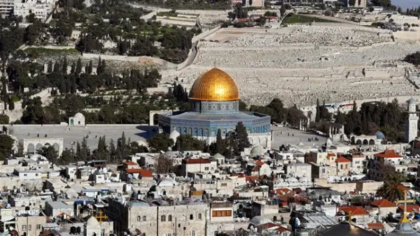 Dome of the Rock in the al-Aqsa Mosque Compound in East Jerusalem. (AFP/ File Photo)