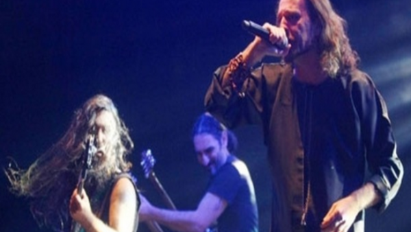 Israeli heavy-metal band 'Orphaned Land.' They are to tour with Palestinian rock band 'Khalas.' (AFP/File photo)
