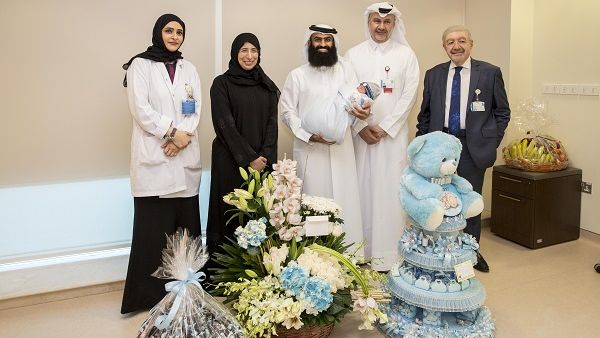 Qatari parents, Mr. and Mrs. Al Hababi, welcomed baby Tamim on 3 December. 