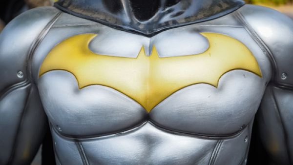 Batman's signature logo (Shutterstock)