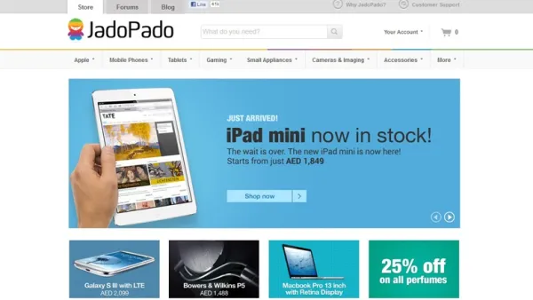 JadoPado started business in 2011. In 2014, the e-commerce website resorted to diversification and became an online marketplace. The company put its value at $102 million in November 2015. (JadoPado)
