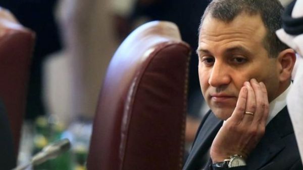Lebanon's Foreign Minister Gebran Bassil (AFP/File Photo)