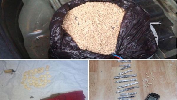The identity of those involved was identified and after searching the vehicle 28,000 narcotic pills were found hidden in the vehicle. (Jordan News Agency)