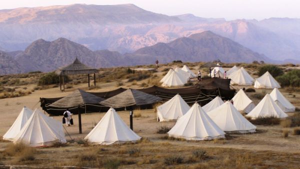 Rumana camp at Dana Biosphere Reserve offers an eco-friendly alternative to pricier Dead Sea hotels over Eid. (Odyssey-World.co.uk)