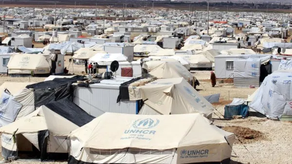 The Jordan Response Plan (JRP) 2016-2018 was developed with the international community and the UN, Ensour said, with $8 billion required to cover the needs of Syrian refugees over this period. (AFP/File)