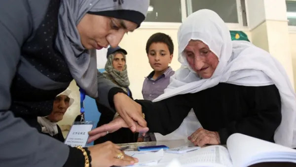 Voting in local elections began on Aug.15, 2017. 