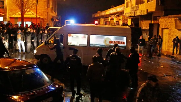 The death toll in Karak rose from 10 to 14 during raids following the initial attack. (Twitter)