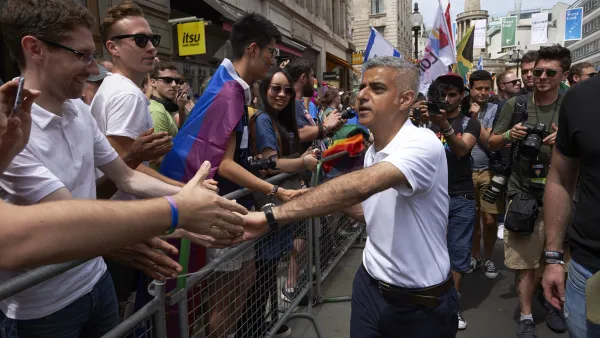 "He is flip-flopping in order to give a changing audience what it wants to hear,” says London Assembly member Andrew Boff. (AFP) 