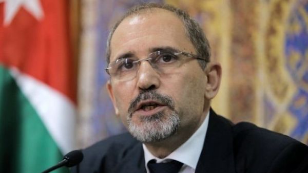 Jordanian Foreign Minister Ayman Safadi. (AFP/ Khalil Mazraawi)