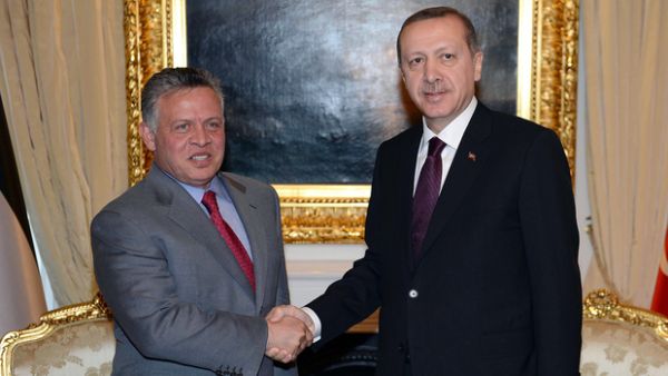 Jordan's king, Abdullah, and the Turkish president, Recep Tayyip Erdogan have vowed to assist Palestinians. (AFP/ File Photo)