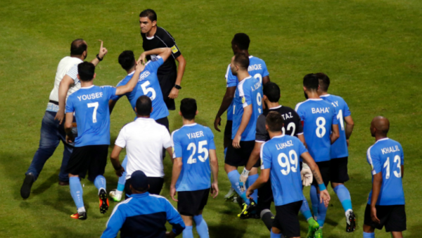 The fans were accused of rioting and vandalism after the final encounter. (twitter) 