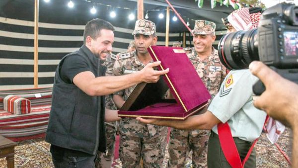 HRH Crown Prince Hussein celebrates his 24th birthday. (Royal Court)