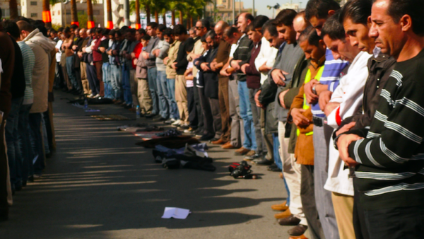 Praying should be an extension of an emerging civil society (AFP File Photo)