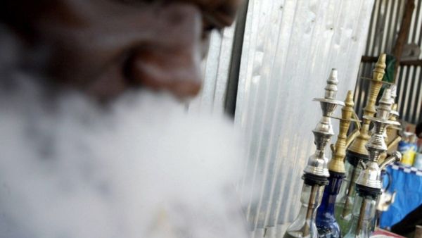 Man smokes Shisha (AFP/File Photo)