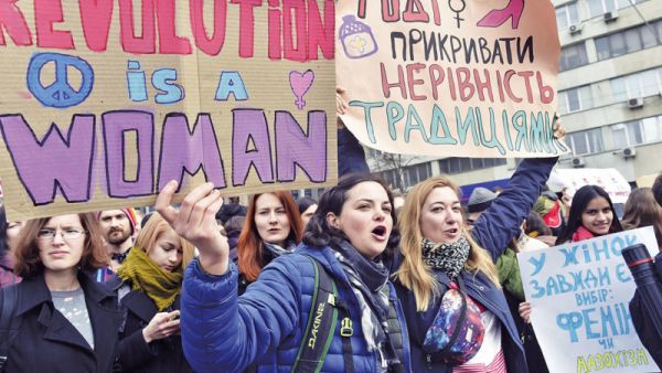 “Revolution is a woman” (AFP/ File Photo)