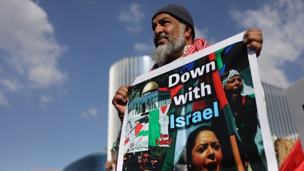 South Africans march in solidarity with Gaza following the death of 63 Palestinians by Israeli soldiers  (AFP/File Photo)	